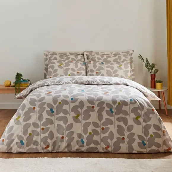 Duvet Cover Set with Pillowcase - Natural, Cotton image