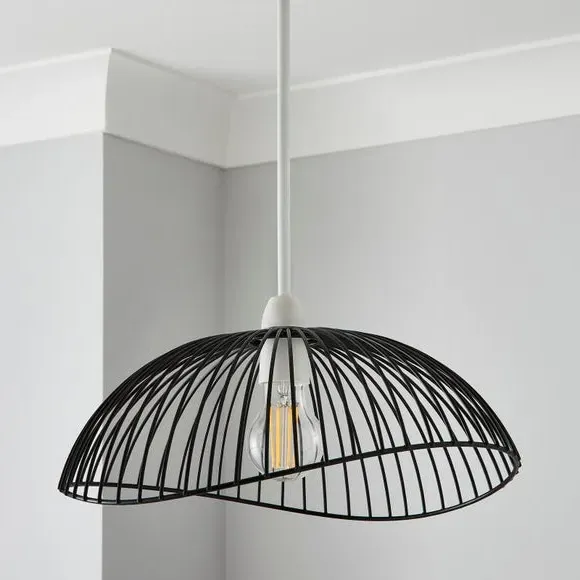 Easy Fit Pendant Shade - Black