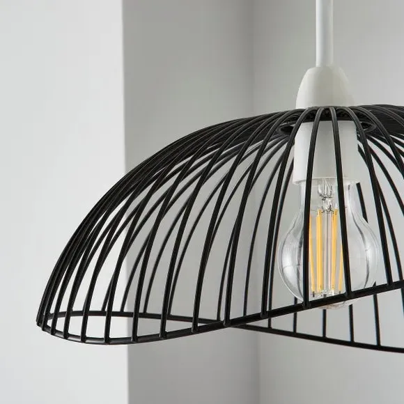 Easy Fit Pendant Shade - Black