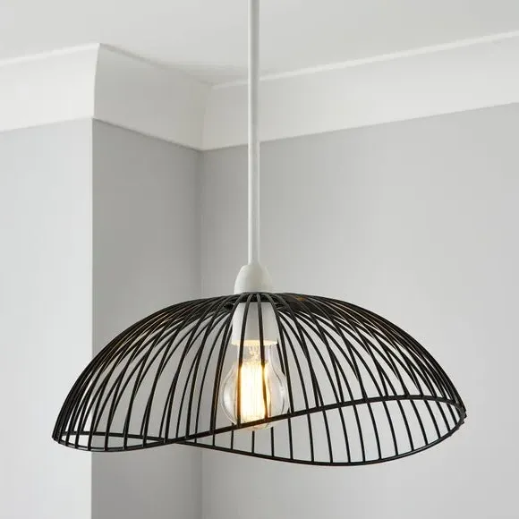 Easy Fit Pendant Shade - Black image