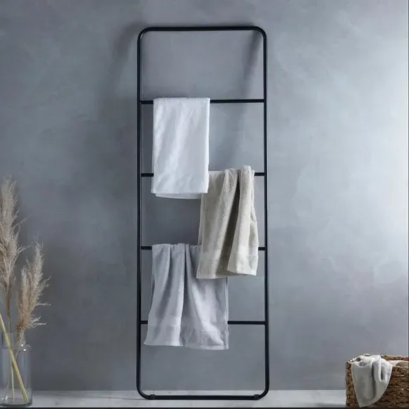 Extra Large Curved Ladder - Black image
