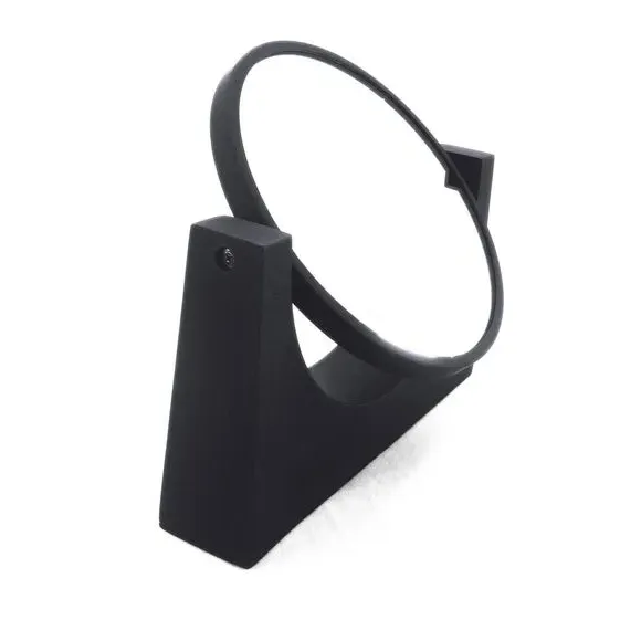 Free Standing Dressing Table Mirror - Black, Matte