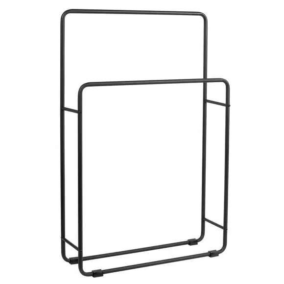 Free Standing Towel Rail - Matt Black