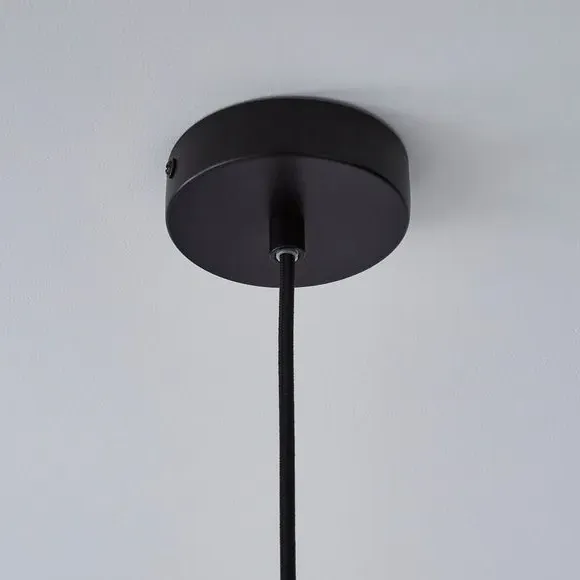 Jaula Pendant Light with Adjustable Drop - Black