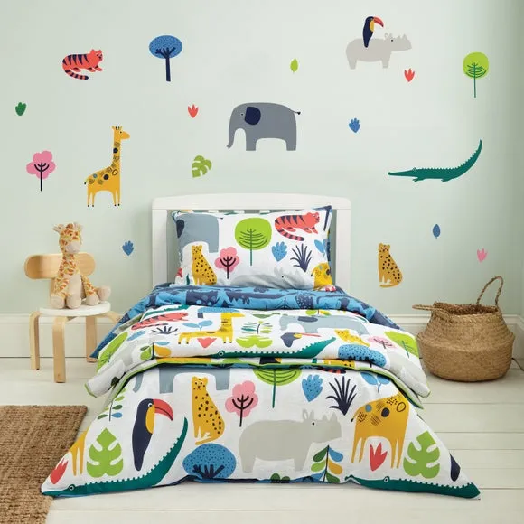 Jungle Wall Stickers - Multicolor, Vinyl