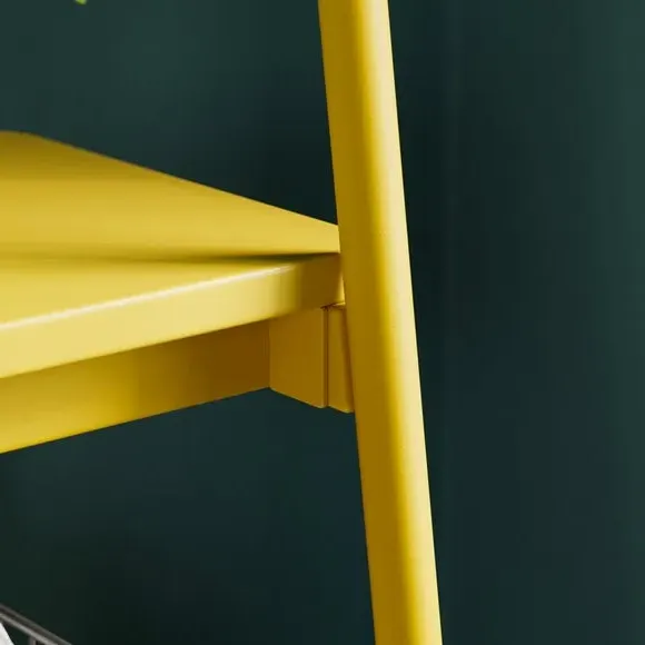 Ladder Shelf with Open Design - Ochre