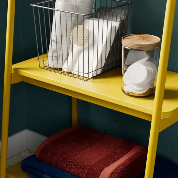 Ladder Shelf with Open Design - Ochre