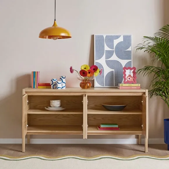 Large Sideboard with Soft-Close - Oak