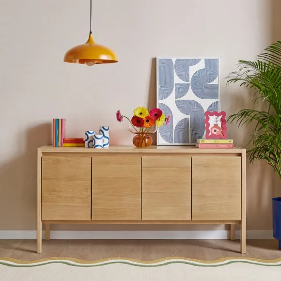 Large Sideboard with Soft-Close - Oak image