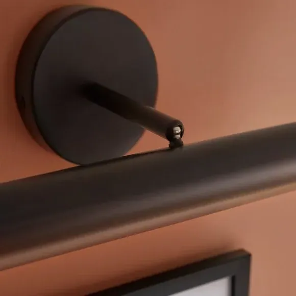 LED Picture Light with Remote - Black