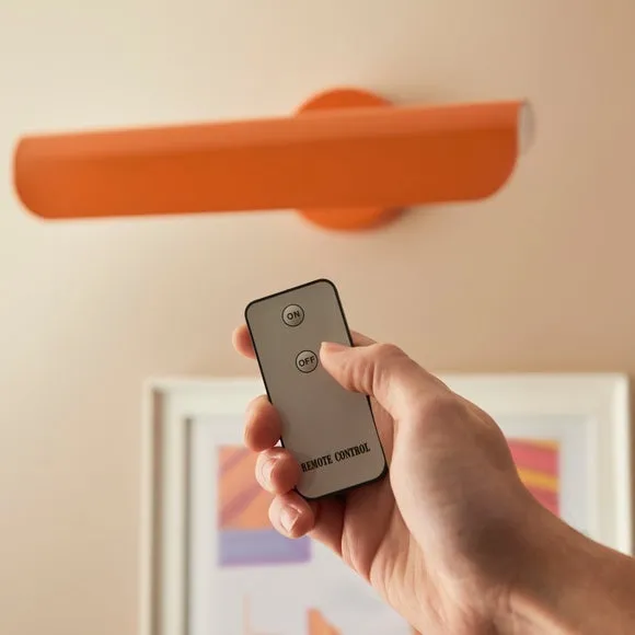 LED Picture Light with Remote - Tangerine