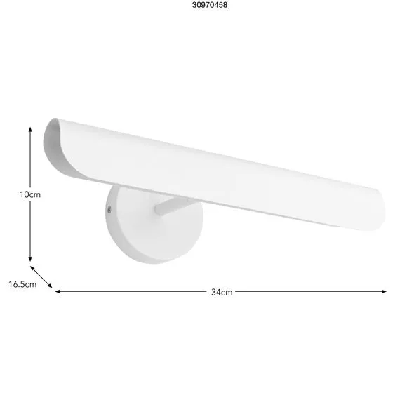 LED Picture Light with Remote - White