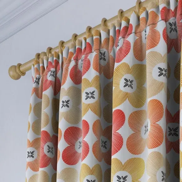 Made to Measure Curtains Daisy - Multi, Cotton