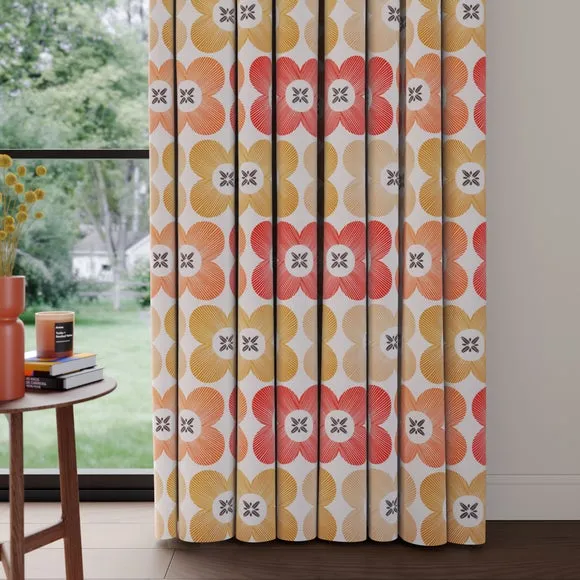 Made to Measure Curtains Daisy - Multi, Cotton image