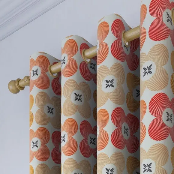 Made to Measure Curtains Daisy - Multi, Cotton