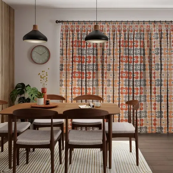 Made to Measure Curtains Daisy - Pacific, Cotton