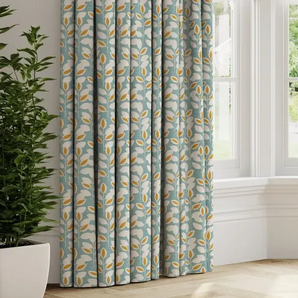 Made to Measure Curtains - Duckegg, Cotton image