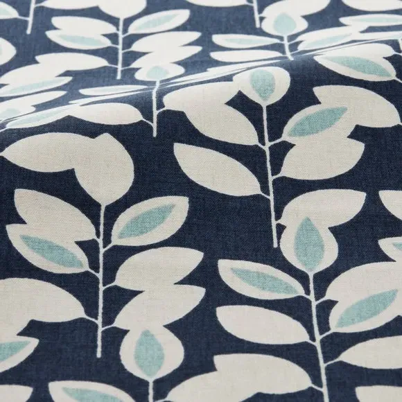 Made to Measure Curtains - Navy, Cotton