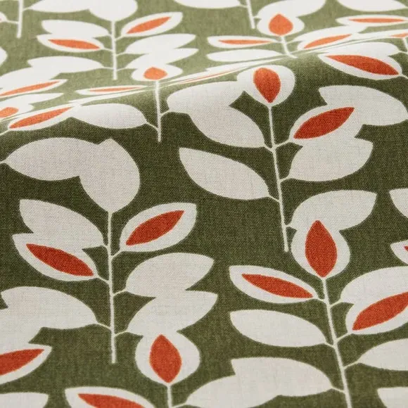 Made to Measure Curtains - Olive, Cotton