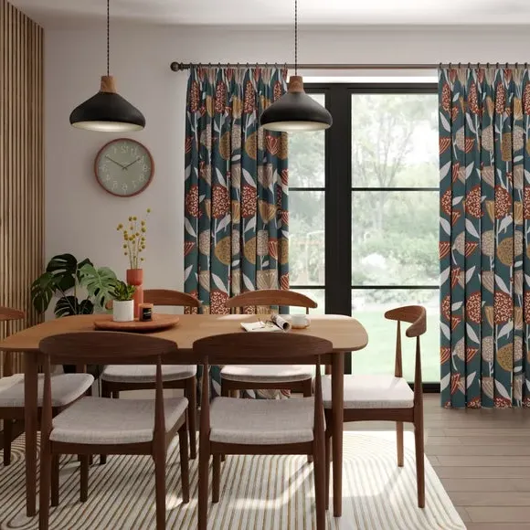 Made to Measure Curtains - Pacific, Cotton Linen