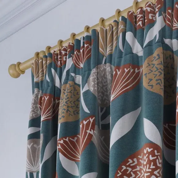 Made to Measure Curtains - Pacific, Cotton Linen