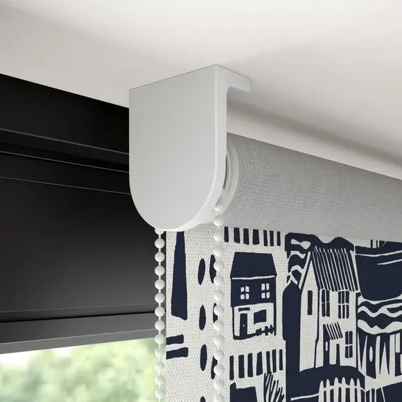 Moisture Resistant Roller Blind - Navy, Blackout