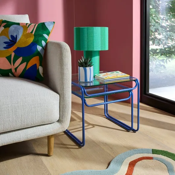 Nest of Side Tables - Classic Blue, Metal