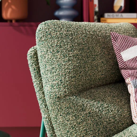 Occasional Armchair - Emerald, Boucle
