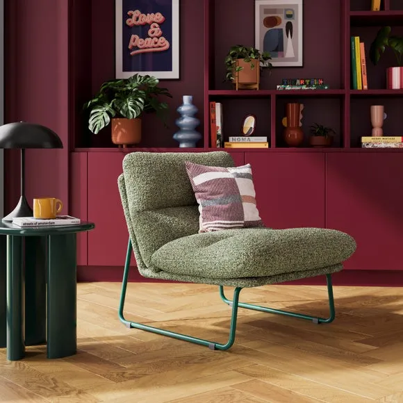 Occasional Armchair - Emerald, Boucle image