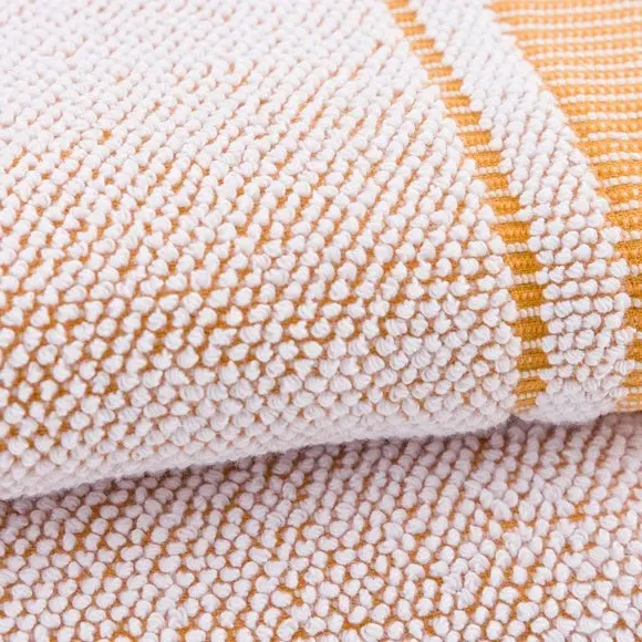 Popcorn Textured Towel - Amber, Cotton