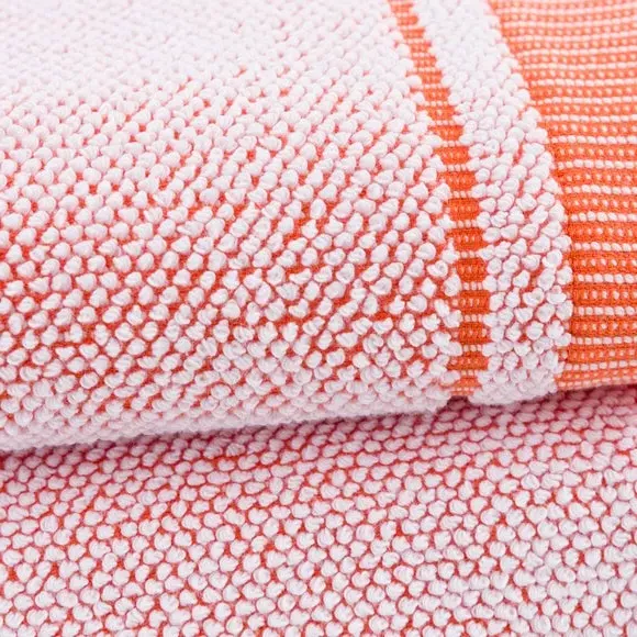 Popcorn Textured Towel - Burnt Orange, Cotton