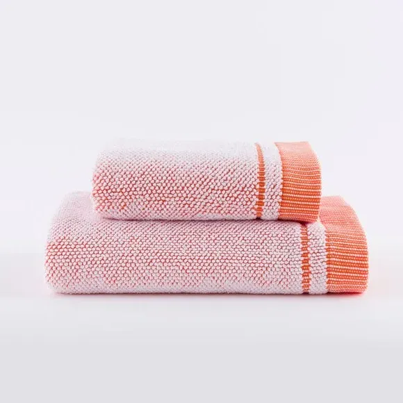 Popcorn Textured Towel - Burnt Orange, Cotton