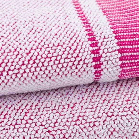 Popcorn Textured Towel - Magenta, Cotton