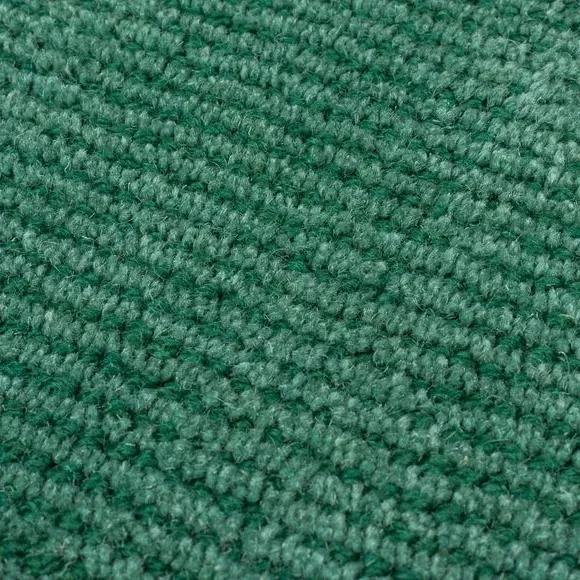 Runner Rug Textured - Emerald, Wool