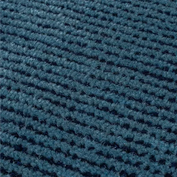 Runner Rug Textured - Navy, Wool
