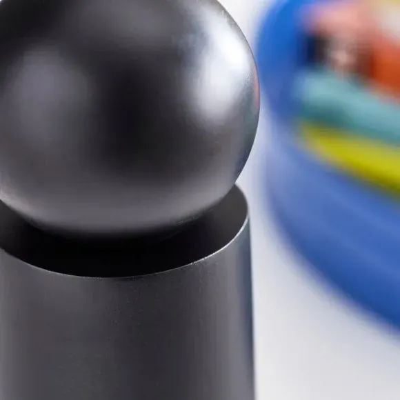 Salt and Pepper Mill - Black, Solid Wood