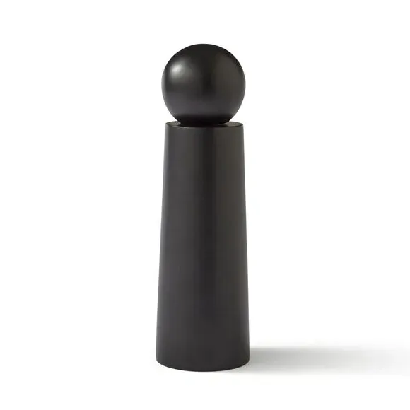 Salt and Pepper Mill - Black, Solid Wood