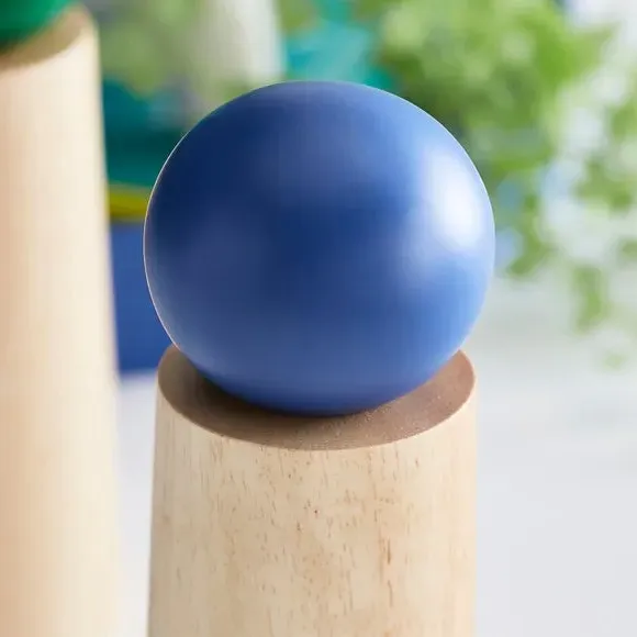 Salt and Pepper Mill - Blue, Solid Wood