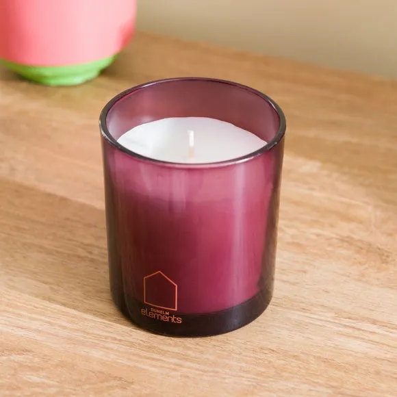 Scented Candle with 32hr Burn - Red, Glass