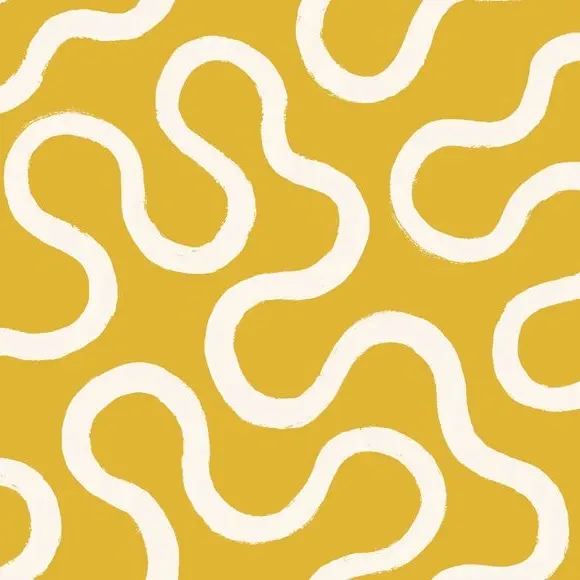 Self-Adhesive Wallpaper Peel & Stick - Yellow