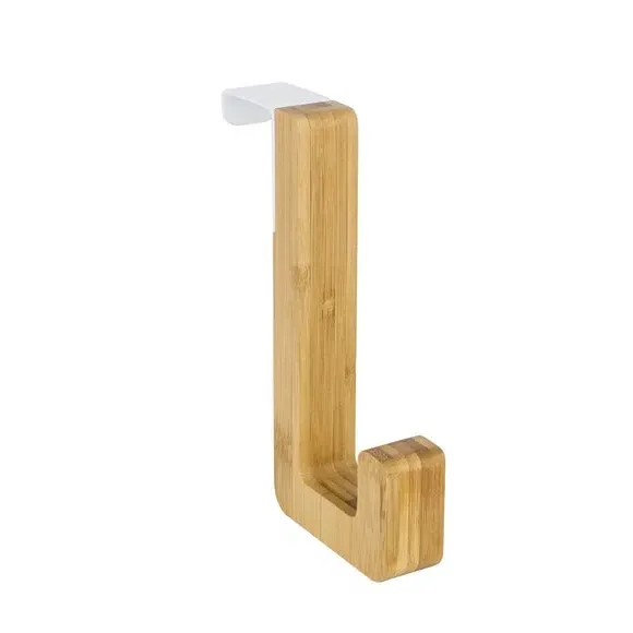 Single Over Door Hook - Natural, Bamboo