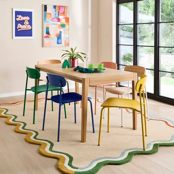 Stackable Dining Chair - Clay, Ash Veneer