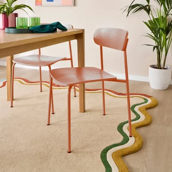 Stackable Dining Chair - Clay, Ash Veneer image