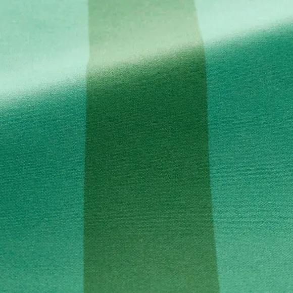 Striped Cushion Cover Made to Order - Teal, Cotton