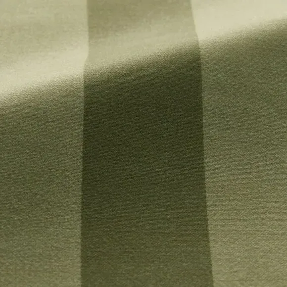 Striped Made to Measure Curtains - Olive, Cotton