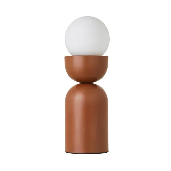 Touch Table Lamp with Glass Shade - Butterscotch