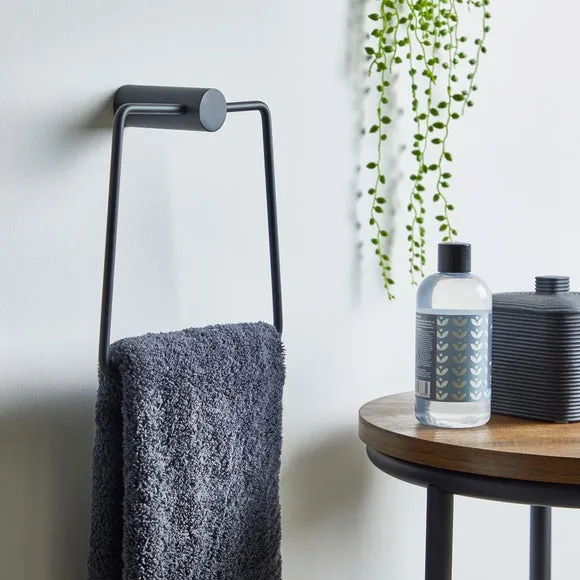 Towel Ring - Black, Iron & Aluminium image