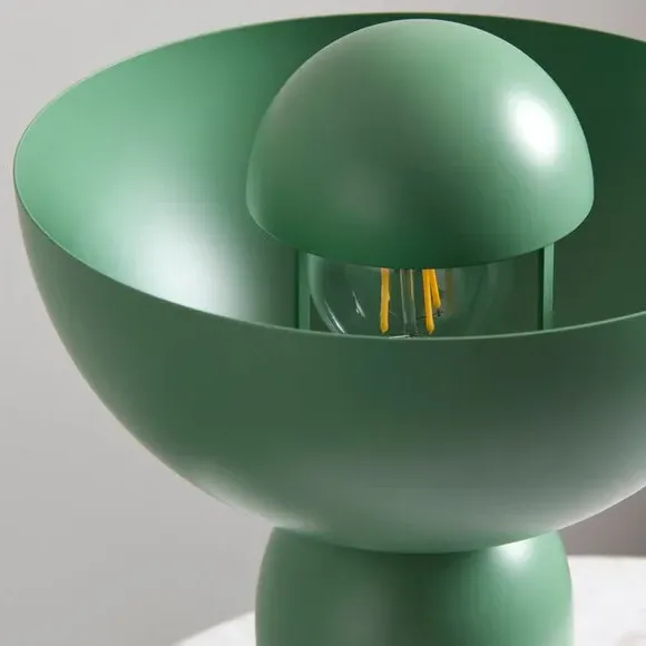 Uplight Table Lamp with Touch Control - Green, Metal