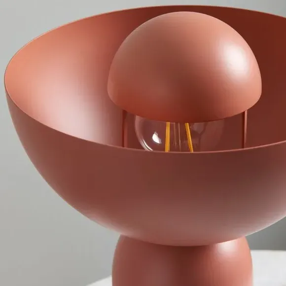 Uplight Table Lamp with Touch Control - Pink, Metal