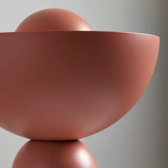 Uplight Table Lamp with Touch Control - Pink, Metal